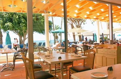 Aegean Coffee Poseidonia Beach Hotel Book A Table Cyprus Aegean Coffee Is Located On The Beach Level It S Perfect Setting For A Meal Or Snack In Relaxing Atmosphere Offers An International